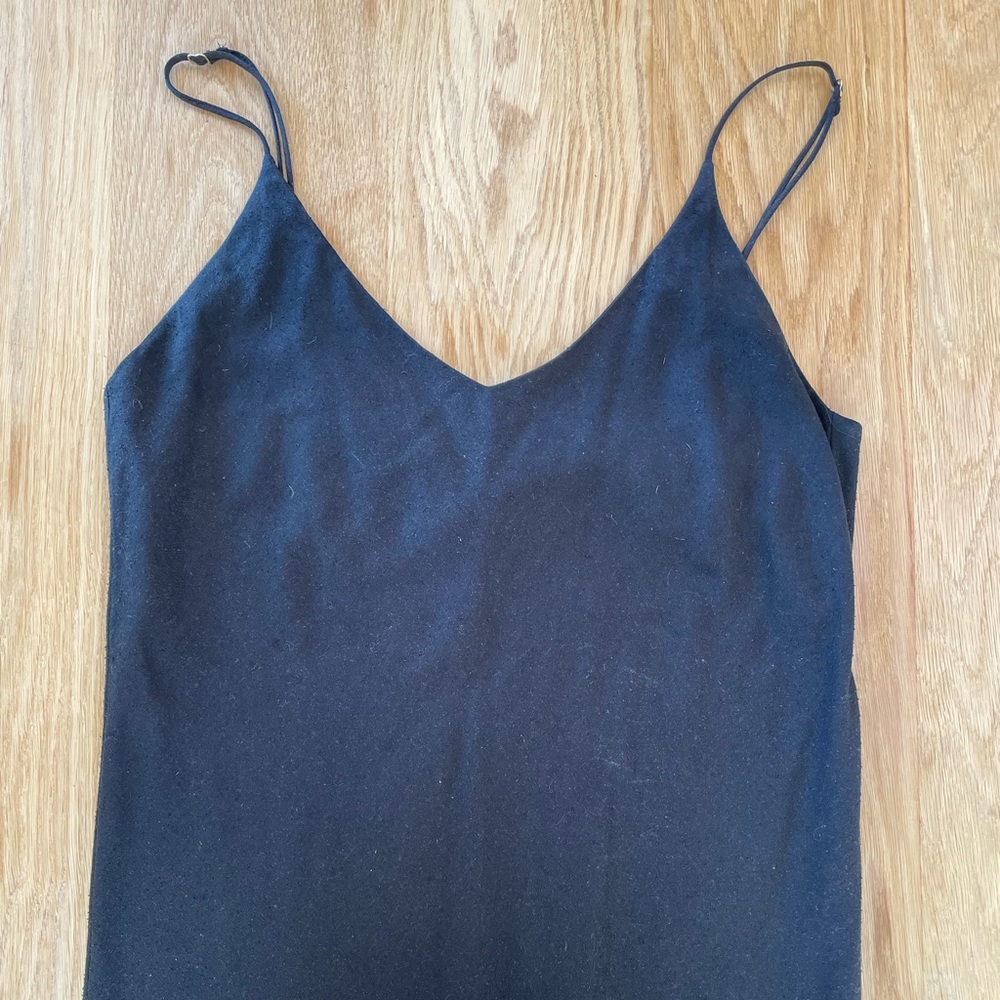 OZMA Black Slip Dress